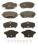 Juego de pastillas de freno TRW GDB3598 134,2mm 57,1mm