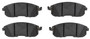 Juego de pastillas de freno TRW GDB3616 137,2mm 53mm
