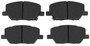 Juego de pastillas de freno TRW GDB3629 140,8mm 65,4mm