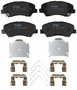 Juego de pastillas de freno TRW GDB3630 133mm 58,2mm