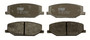 Juego de pastillas de freno TRW GDB383 41,5mm 110,5mm