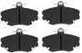 Juego de pastillas de freno TRW GDB400 99,6mm 64,8mm