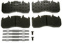 Juego de pastillas de freno TRW GDB5102 216mm 99,5mm