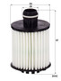 Filtro de aceite MANN-FILTER H 7042 z 97mm 64mm