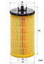 Filtro de aceite MANN-FILTER HU 612/2 x 103mm 21mm