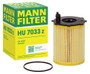 Filtro de aceite MANN-FILTER HU 7033 z 100mm 25mm