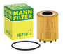 Filtro de aceite MANN-FILTER HU 713/1 x 83mm 29mm