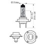 Lámpara PHILIPS 12972WVUSM 12V 55W