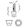 Lámpara PHILIPS 85126WHV2C1 85V 35W