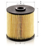 Detalle del filtro de combustible MANN-FILTER