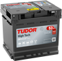 Batería de arranque TUDOR TA530 12V 53Ah