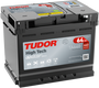 Batería de arranque TUDOR TA640 en perspectiva