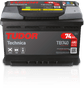 Batería de arranque TUDOR TB740 12V 74Ah