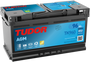 Batería Tudor TK960 vista en perspectiva