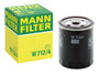 Filtro, sistema hidráulico operador MANN-FILTER W 712/4 93mm 76mm