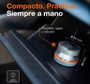 Baliza OSRAM compacta con medidas de 84 por 60 mm