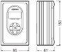 Probador, cargador aire neumáticos ams-OSRAM OTIR4000 0,785kg 150mm