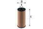 Filtro de aceite VALEO 586502 156mm 65mm
