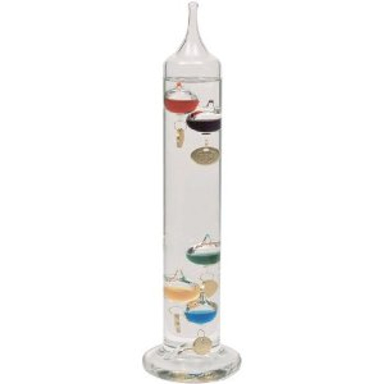 Lily's Home Analog Weather Station, with Galileo Thermometer, Glass  Barometer, and Analog Hygrometer, 5 Multi-Colored Spheres (10.5 in x 12 in)