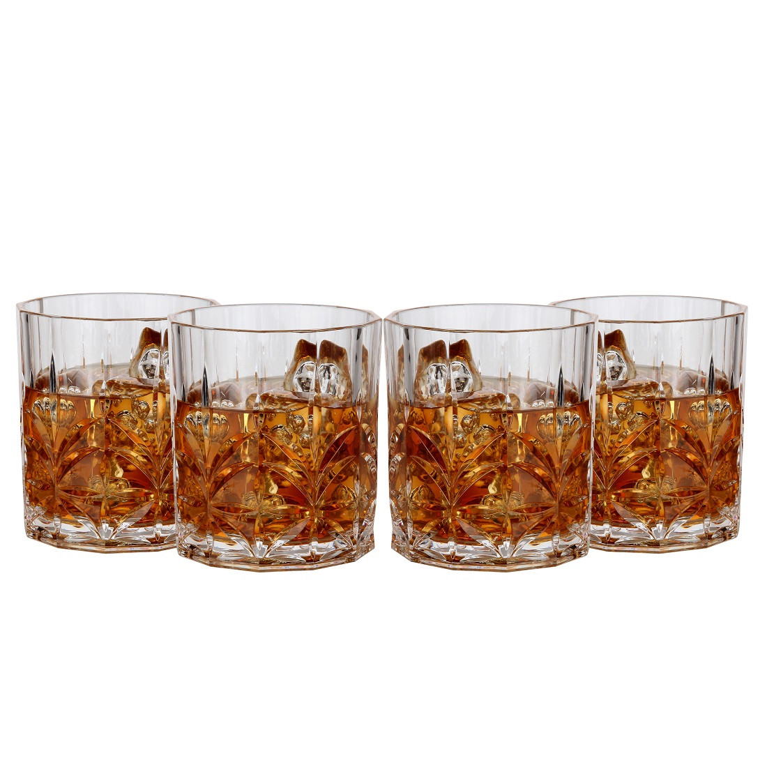 Lily's Home Whiskey-Dekanter Aus Glas – 800 Ml, Auslaufsicherer Verschluss, Für Bourbon, Wein & Spirituosen