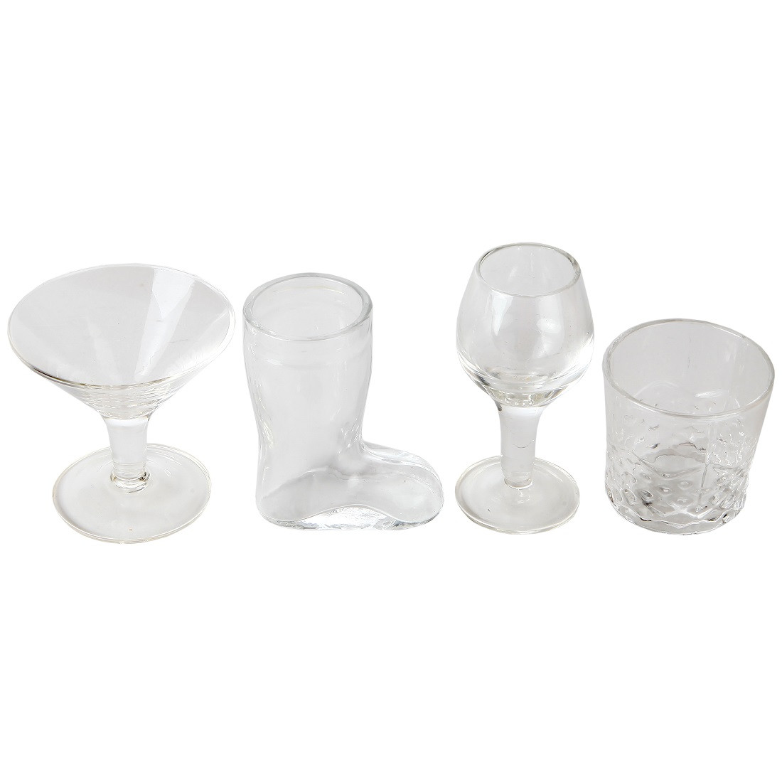 Lily's Home Mini Cocktail Glasses Shot Glasses, Novelty Designs Make