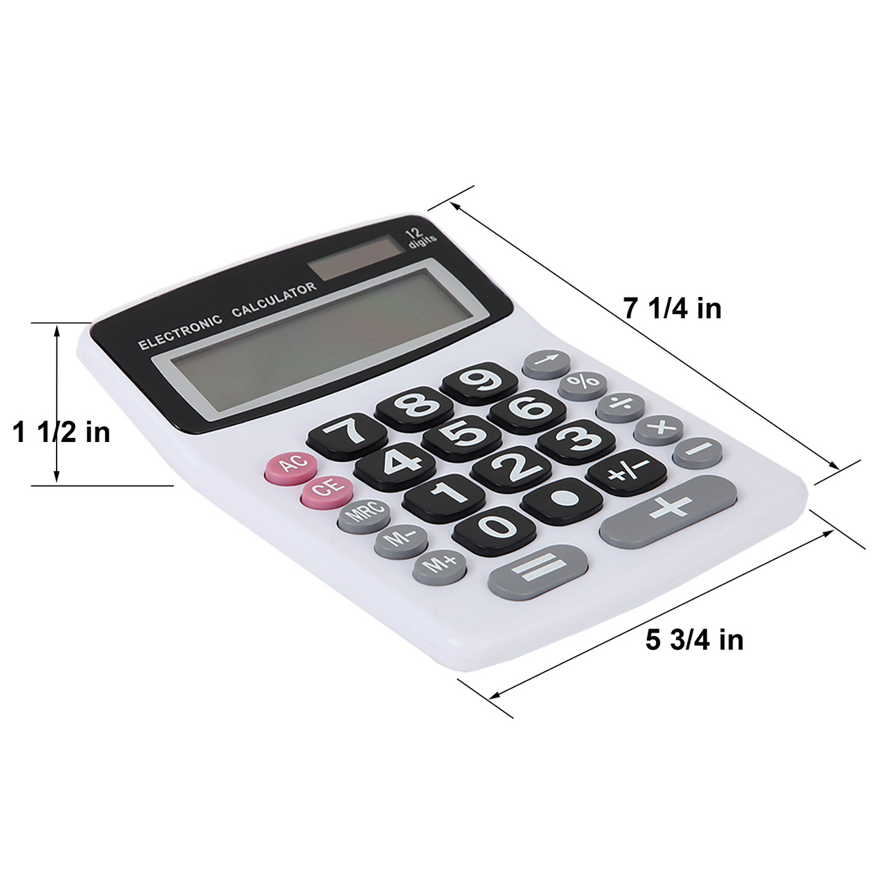 Lily's Home Jumbo 12Digit Desktop Calculator