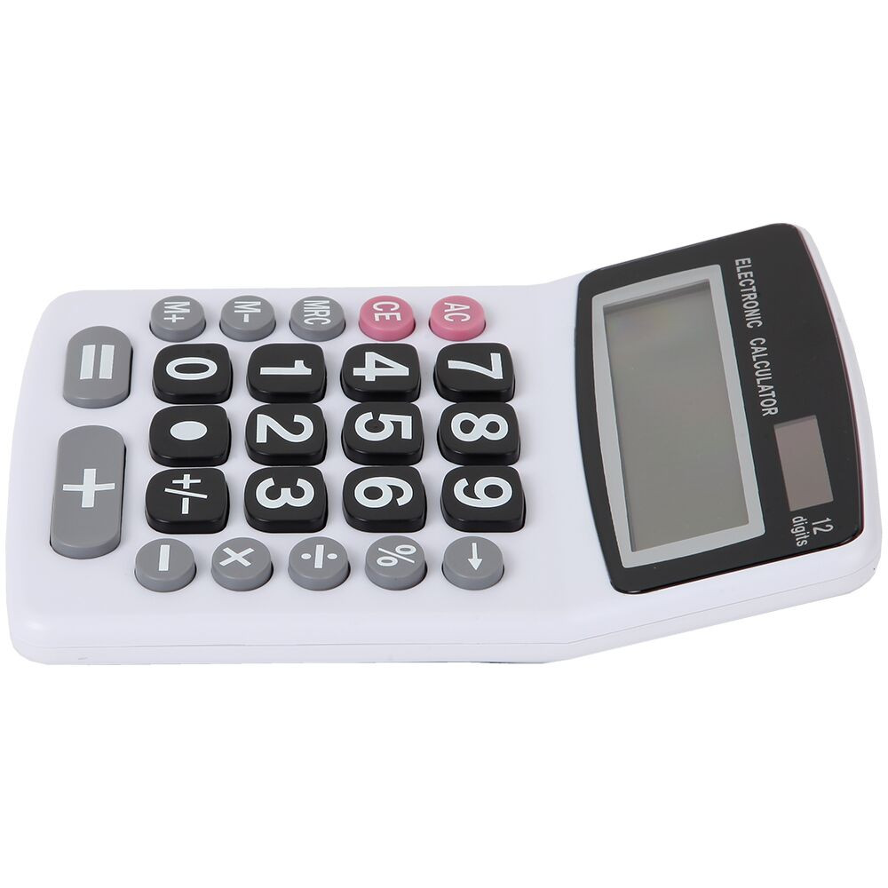 Lily's Home Jumbo 12Digit Desktop Calculator