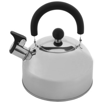 Lily's Home 2 Quart Stainless Steel Whistling Tea Kettle, the Perfect Stovetop Tea and Water Boilers for Your Home, Dorm, Condo or Apartment.