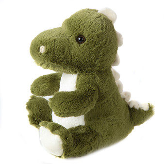 Lily’s Home Cute Decorative Dinosaur Weighted Interior Door Stopper, Compact Soft Fabric Design