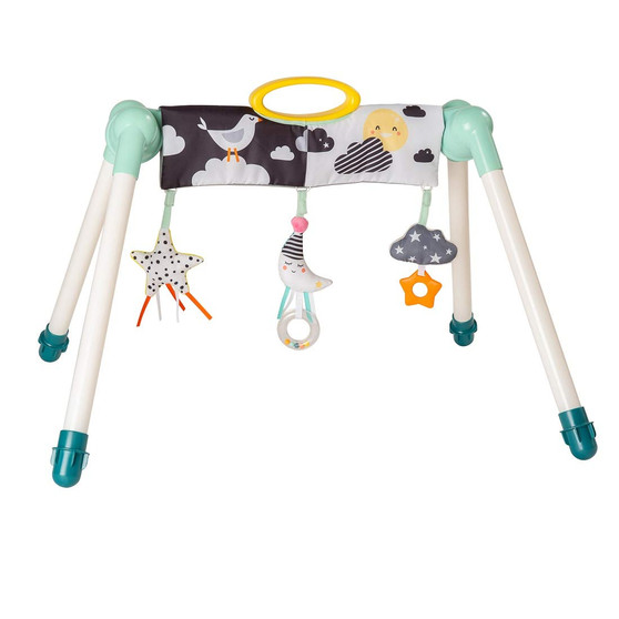 Taf Toys Mini Moon Take-to-Play Baby Activity Gym | Newborn All Time Entertainment, Double Sided for 2 Developmental Stages, Foldable, Easy Storage and Mobility, Perfect to Use with Bouncers.