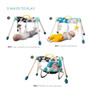 Taf Toys Mini Moon Take-to-Play Baby Activity Gym | Newborn All Time Entertainment, Double Sided for 2 Developmental Stages, Foldable, Easy Storage and Mobility, Perfect to Use with Bouncers.