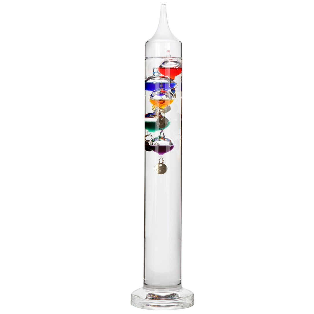 Lily&s Home Analog Weather Station, with Galileo Thermometer, Glass Barometer, A