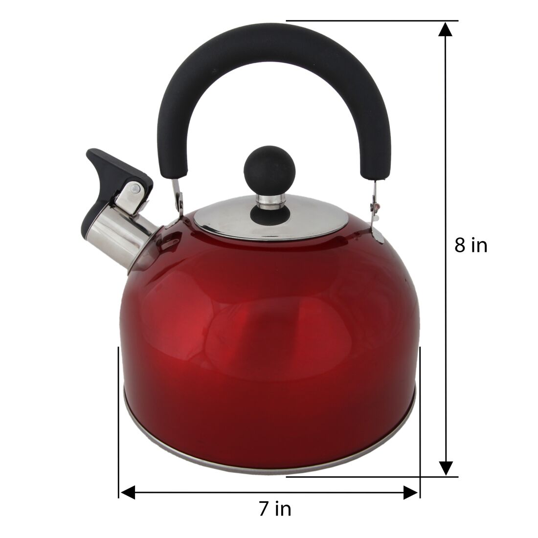 Harvest - Red Tea Kettle - 2 Quart