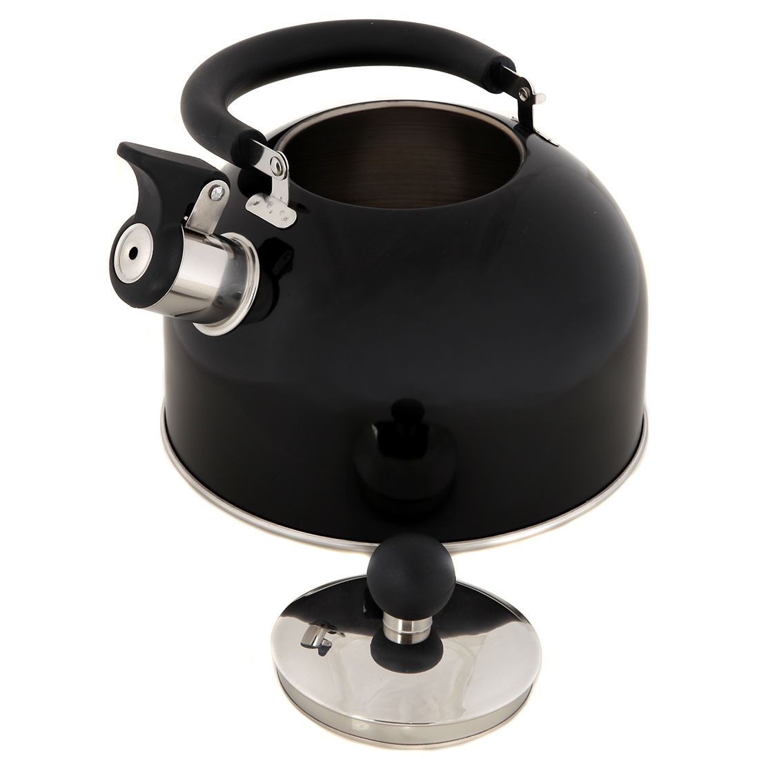 SHERCHPRY Gooseneck Kettle Whistling Tea Kettle 2l Stovetop Teapot