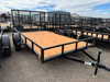 Built Trailers 2026 712' Utility Trailer | Single Axle, RAMPGATE