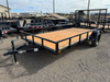 Built Trailers 2026 84"X1' Utility Trailer | Single Axle, RAMPGATE