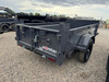 Norstar Trailers 2027 DCB 60"X10' Single Ram Dump Trailer | Single Axle, 60"X10' DCB SINGLE AXLE DUMP, CYLINDER LIFT, 20" SIDES 12 GUAGE, SWING DOORS, TARP, 7K AXLE