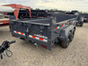 Norstar Trailers 2027 DCB 72"X12' Scissor Dump Trailer | Tandem Axle, 72"X12' DCB TA DUMP, POWER UP DOWN, SCISSOR LIFT, (2) 5.2K AXLES, SLIDE IN RAMPS, TARP KIT,
