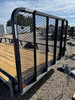 Raw Maxx Trailers 2027 UTX 83"X14' Utility Trailer | Single Axle, 2" ROUND TUBE RAIL, 4' GATE, 8 PLY TIRES