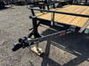 Raw Maxx Trailers 2027 UTX 83"X14' Utility Trailer | Single Axle, 2" ROUND TUBE RAIL, 4' GATE, 8 PLY TIRES
