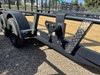Raw Maxx Trailers 2027 UTX 83"X16' Utility Trailer | Tandem Axle, 2" ROUND TUBE RAIL, 4' GATE WITH DOVETAIL, 8 PLY TIRES 7K