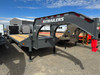 P.J. Trailers 2027 LY 34' Deckover Flatbed | Tandem Axle, TANDEM DUAL, HYDRAULIC DOVE
