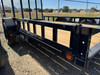 P.J. Trailers U8 83"X12' Utility Trailer | Single Axle 2.995K, 4' Spring Assisted Rear Ramp, ATV Side Ramps, Ready Rail Top Rails