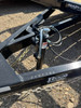 P.J. Trailers U8 83"X12' Utility Trailer | Single Axle 2.995K, 4' Spring Assisted Rear Ramp, ATV Side Ramps, Ready Rail Top Rails