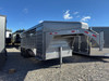 GR Trailers 2027 80"X20' Stock Combo Trailer | Tandem Axle 14K, SMOOTH RUBBER FLOOR, ESCAPE 48", 4' DOUBLE DOOR TACK, SWING OUT SADDLE RK, FULL SWING SLIDE REAR GATE