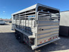 GR Trailers 2027 80"X20' Stock Combo Trailer | Tandem Axle 14K, SMOOTH RUBBER FLOOR, ESCAPE 48", 4' DOUBLE DOOR TACK, SWING OUT SADDLE RK, FULL SWING SLIDE REAR GATE