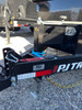 P.J. Trailers 2027 D7 83"X14' Scissor Dump Trailer | Tandem Axle 14K, 6" Channel, 24" Sides, Spreader Gate, Scissor Lift, Tarp Kit, Slide In Ramps