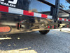P.J. Trailers 2027 D7 83"X14' Scissor Dump Trailer | Tandem Axle 14K, 6" Channel, 24" Sides, Spreader Gate, Scissor Lift, Tarp Kit, Slide In Ramps