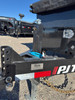 P.J. Trailers 2027 D7 83"X14' Scissor Dump Trailer | Tandem Axle 14K, 6" Channel, 24" Sides, Spreader Gate, Scissor Lift, Tarp Kit, Slide In Ramps