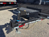 P.J. Trailers 2027 D7 83"X14' Scissor Dump Trailer | Tandem Axle 14K, 6" Channel, 24" Sides, Spreader Gate, Scissor Lift, Tarp Kit, Slide In Ramps
